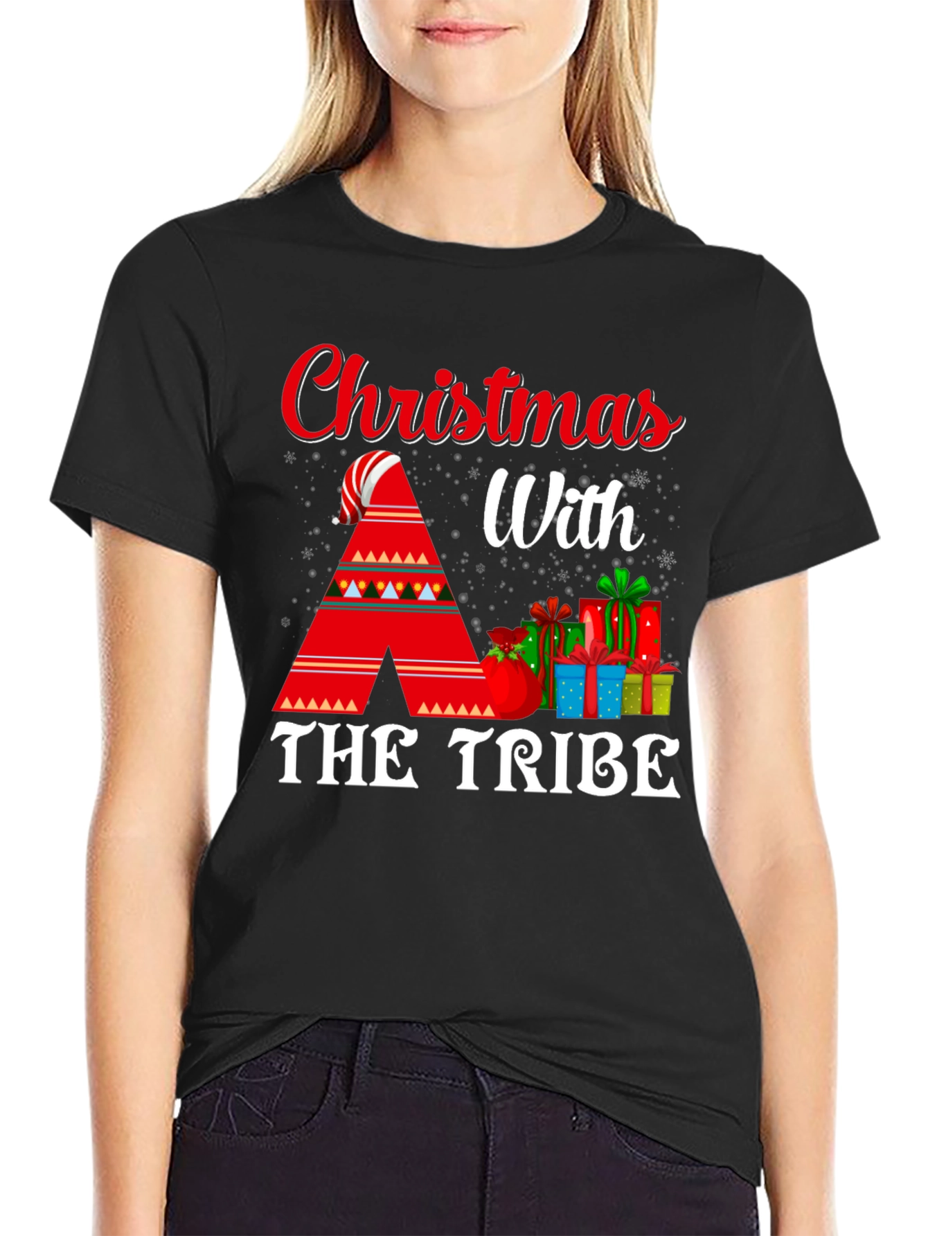 Christmas With the Tribe Graphic Tee