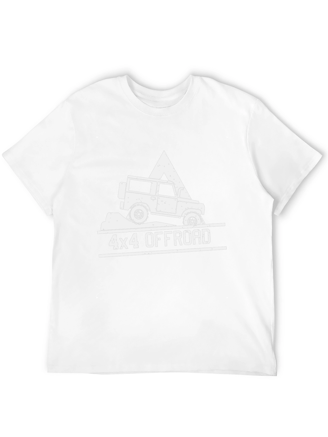 4x4 Offroad Adventure T-Shirt - Black