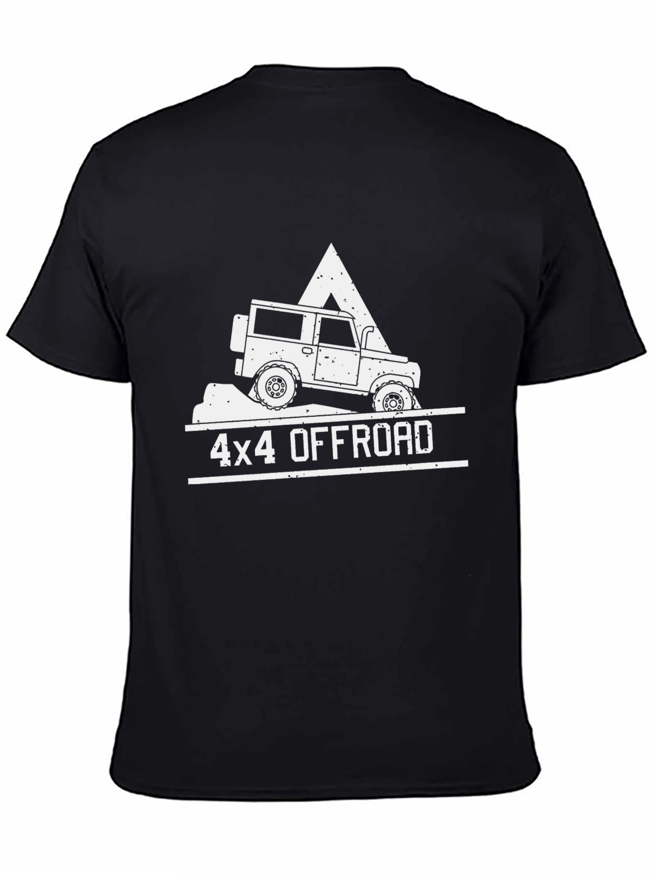 4x4 Offroad Adventure T-Shirt - Black