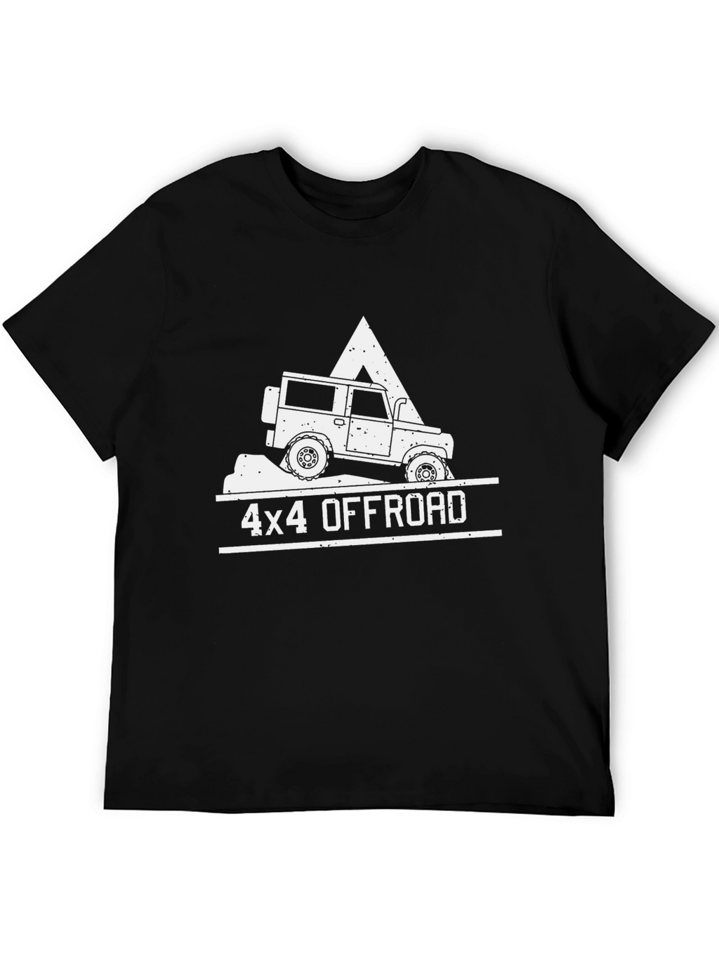 4x4 Offroad Adventure T-Shirt - Black