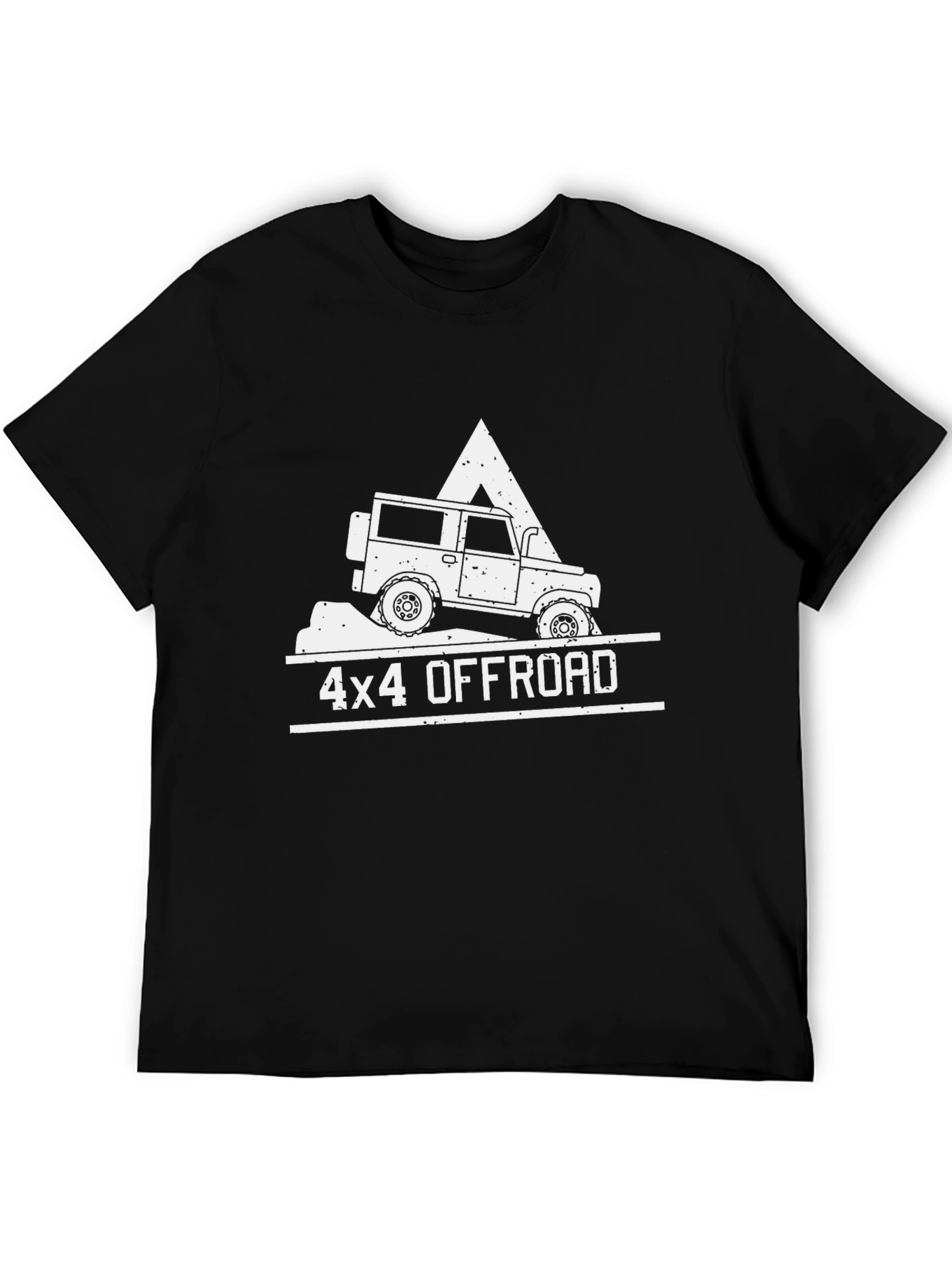 4x4 Offroad Adventure T-Shirt - Black