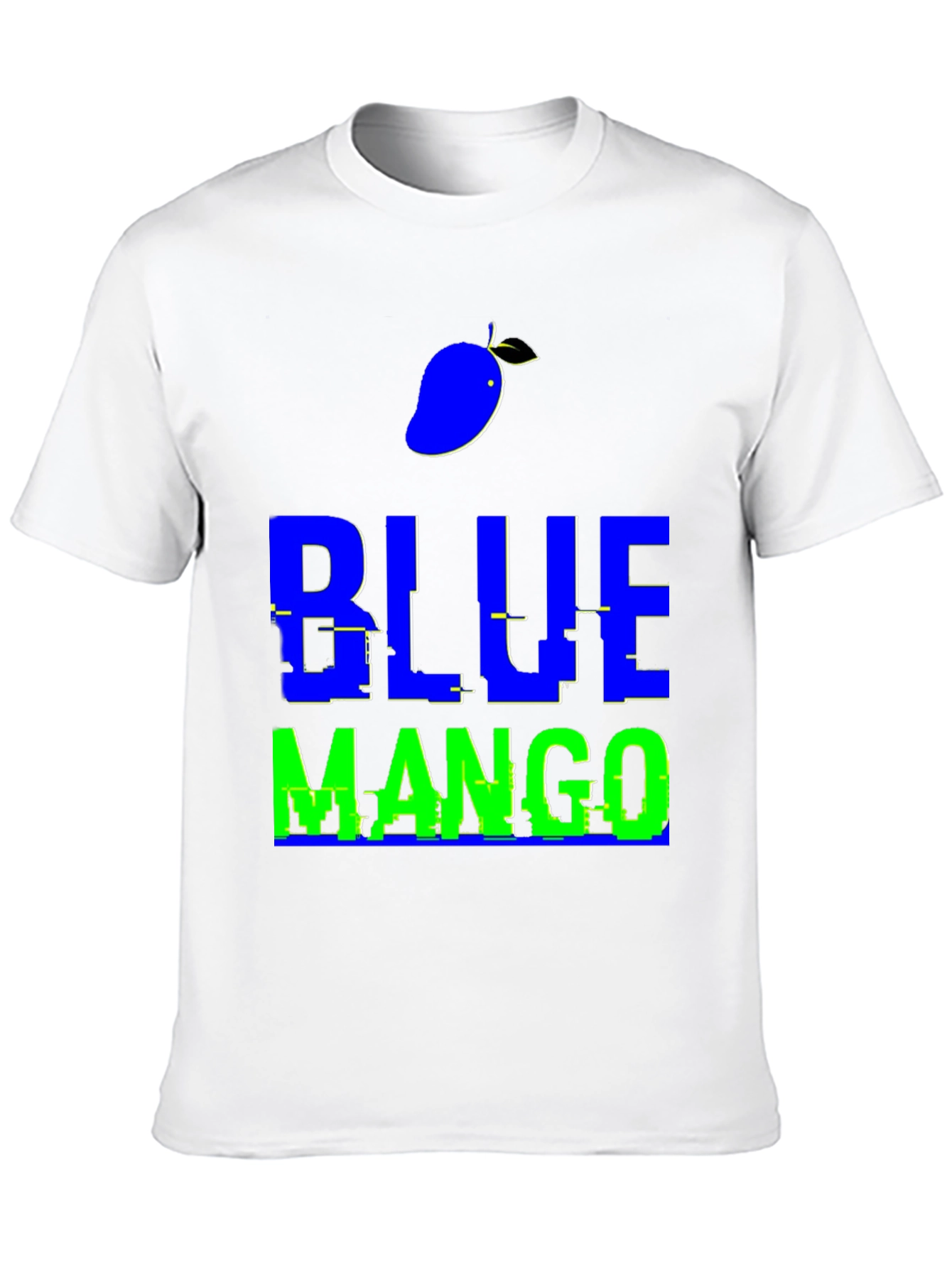 Blue Mango Graphic T-Shirt - Trendy Casual Wear