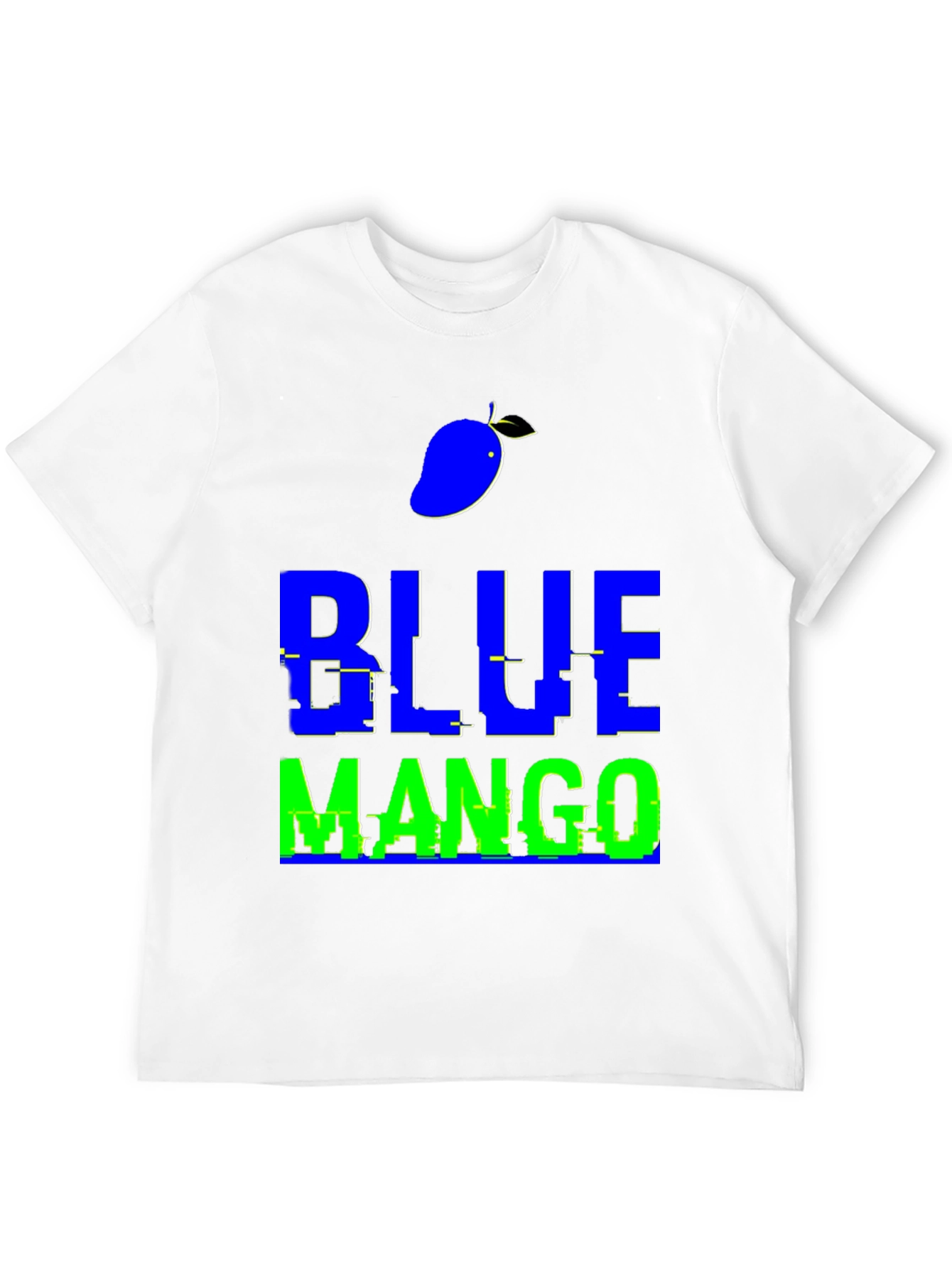 Blue Mango Graphic T-Shirt - Trendy Casual Wear
