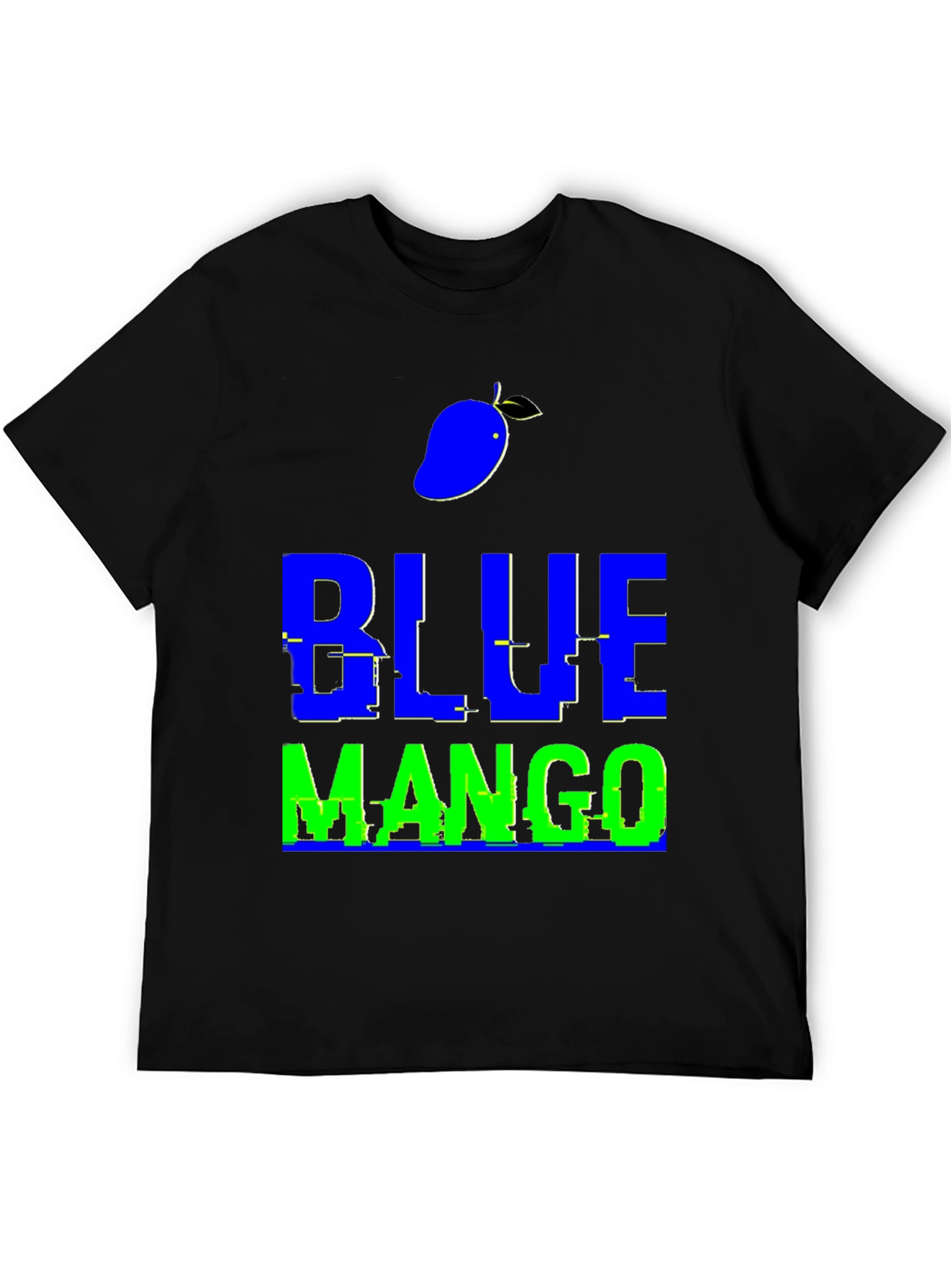 Blue Mango Graphic T-Shirt - Trendy Casual Wear