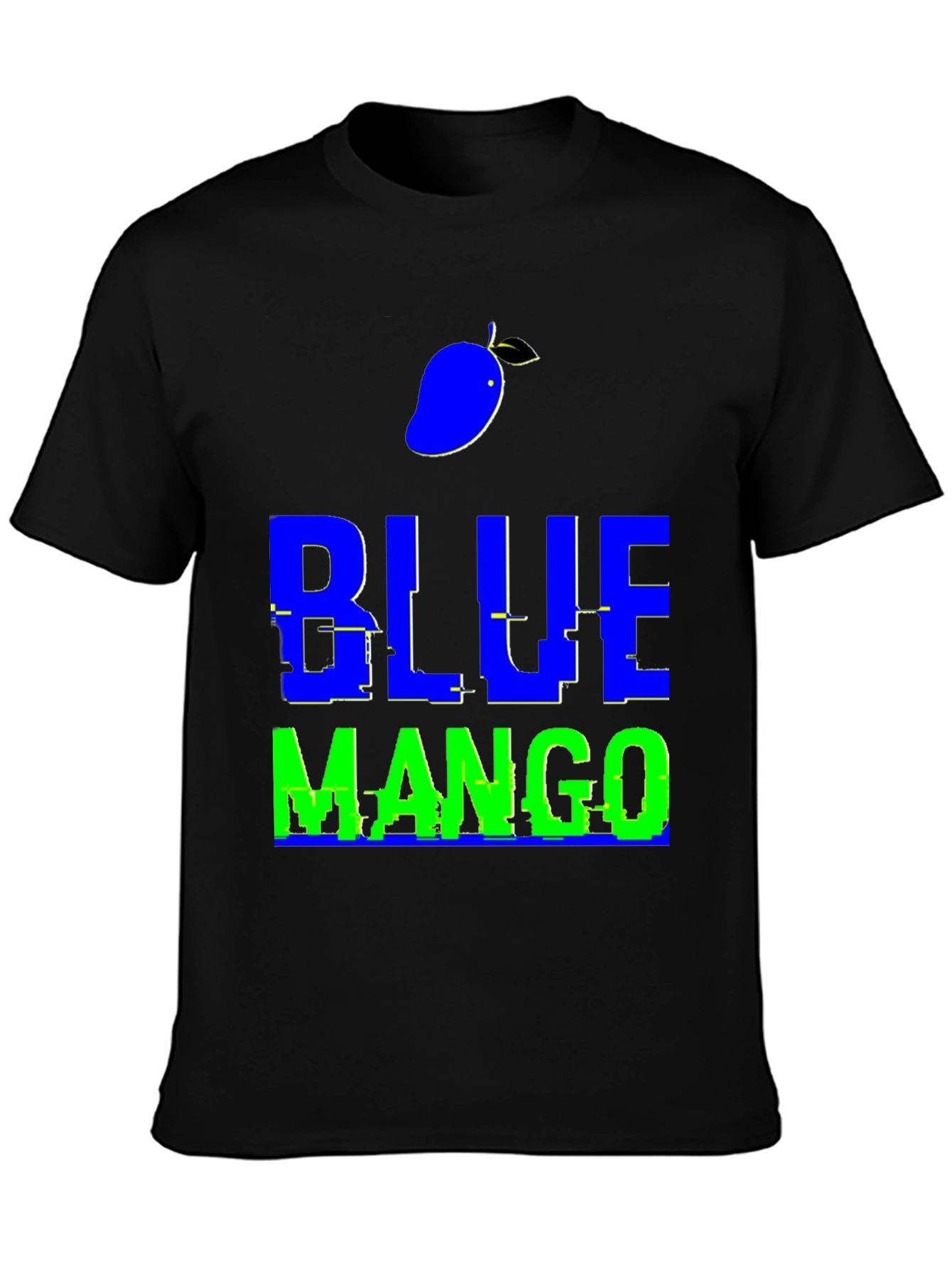 Blue Mango Graphic T-Shirt - Trendy Casual Wear