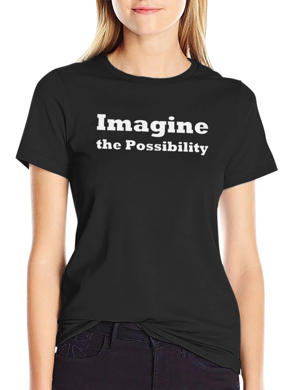 Imagine the Possibility Graphic Tee - Black