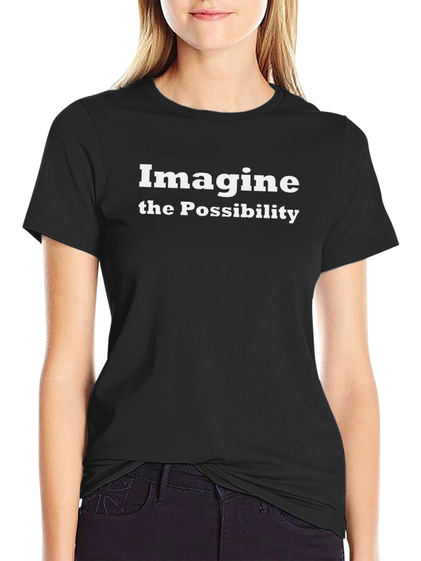 Imagine the Possibility Graphic Tee - Black