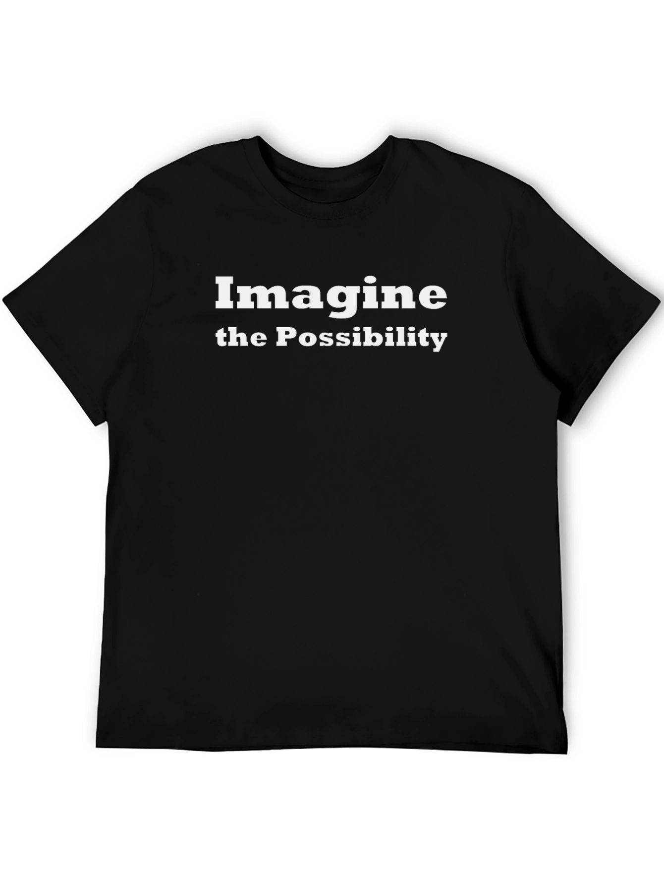 Imagine the Possibility Graphic Tee - Black