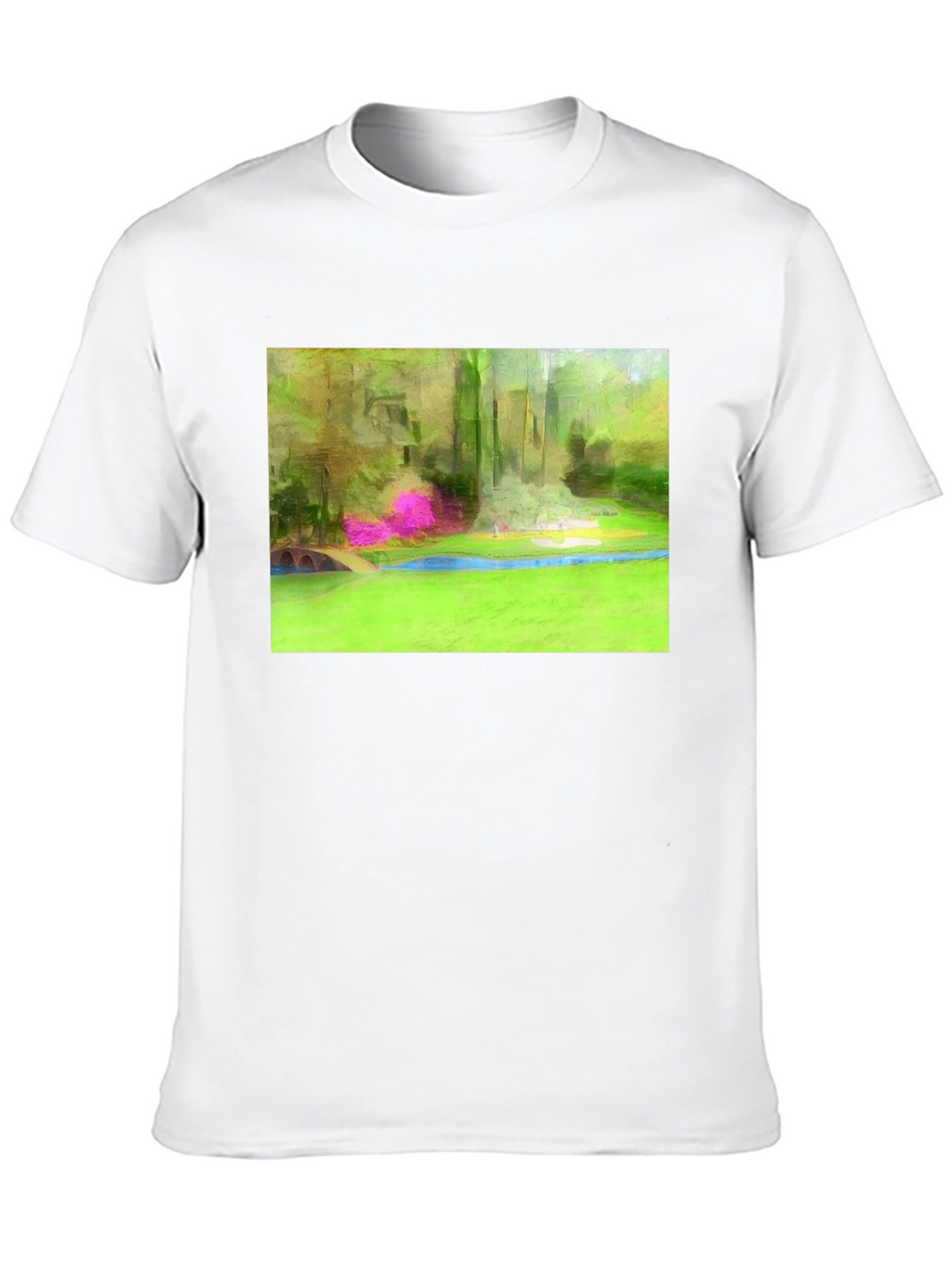 Artistic Golf Course T-Shirt