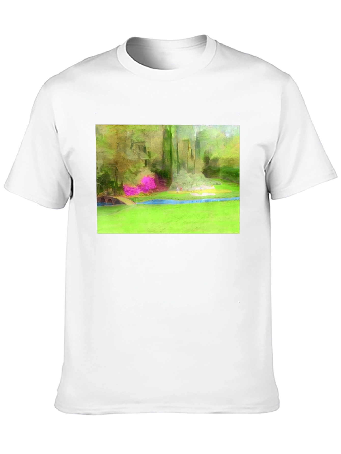 Artistic Golf Course T-Shirt