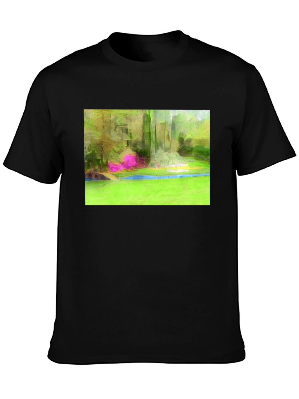 Artistic Golf Course T-Shirt
