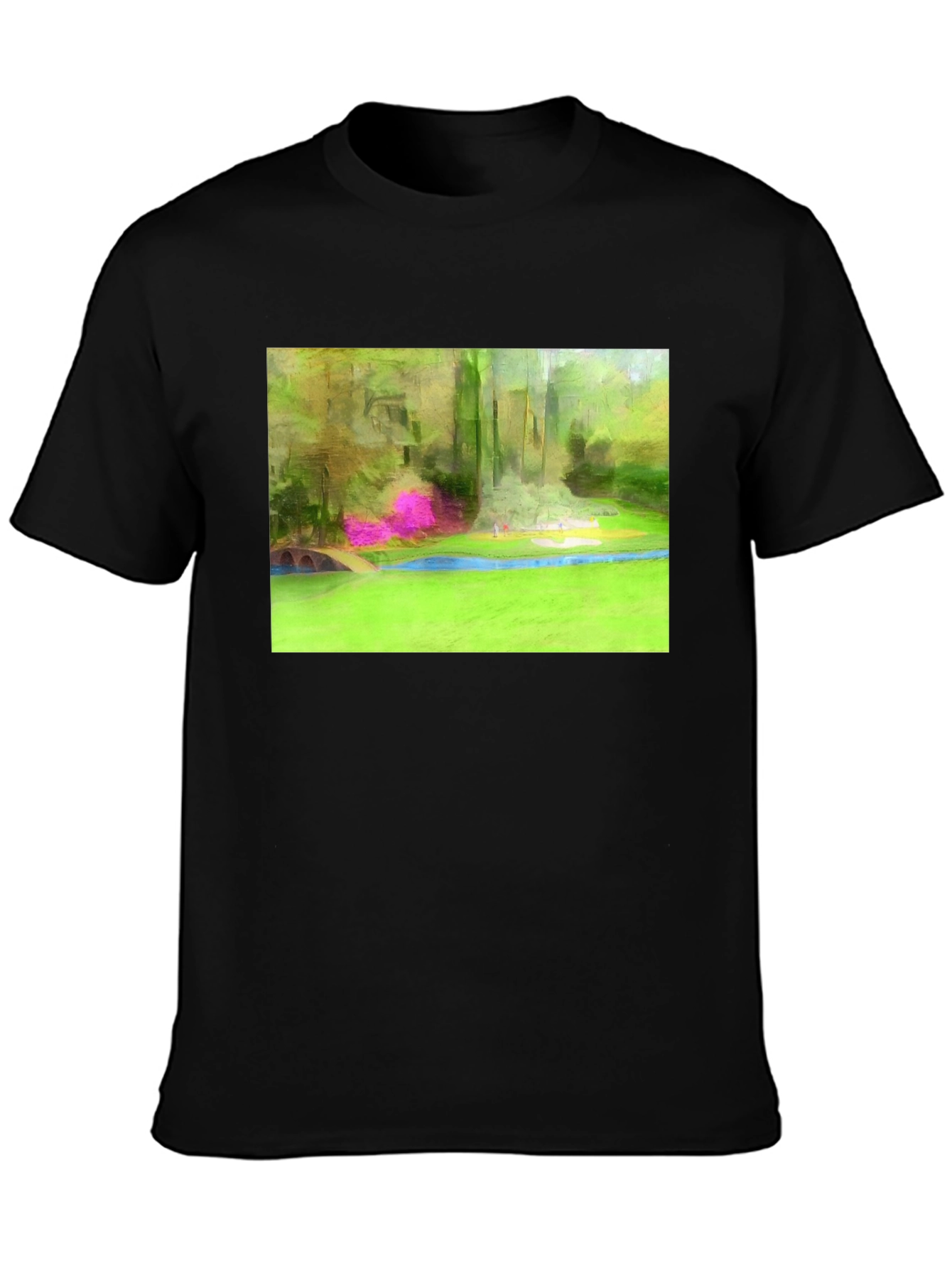 Artistic Golf Course T-Shirt