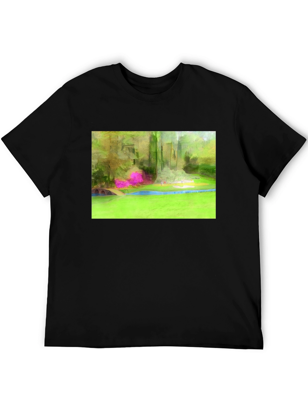 Artistic Golf Course T-Shirt