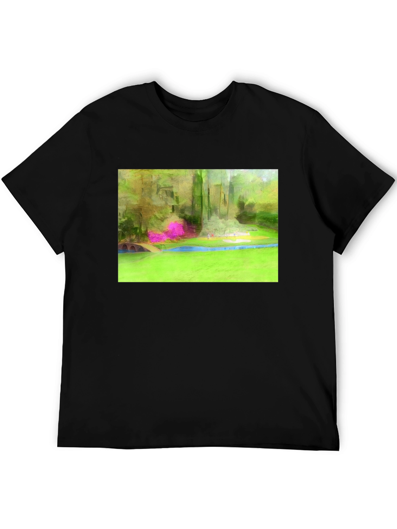 Artistic Golf Course T-Shirt