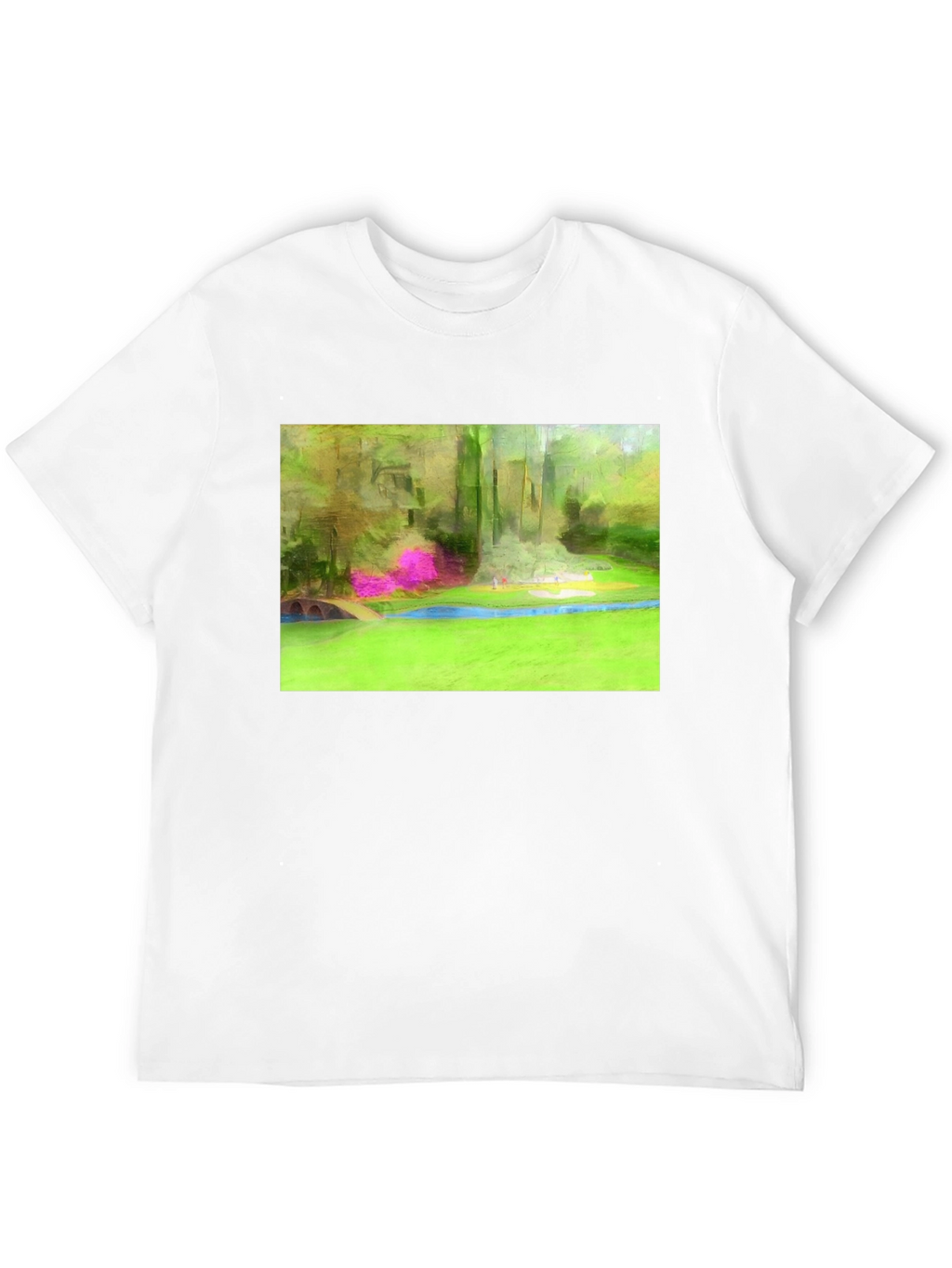 Artistic Golf Course T-Shirt