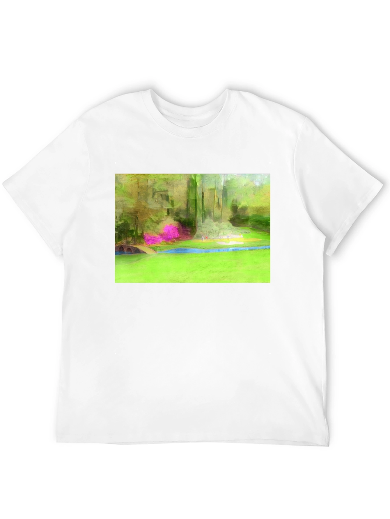 Artistic Golf Course T-Shirt