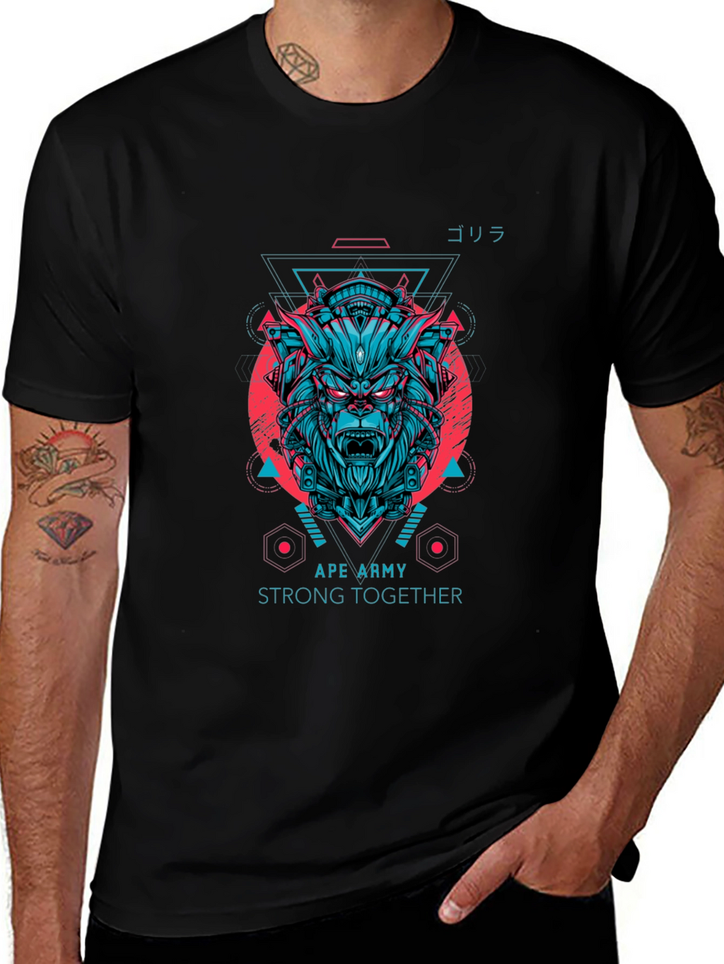 Ape Army Graphic Tee - Strong Together