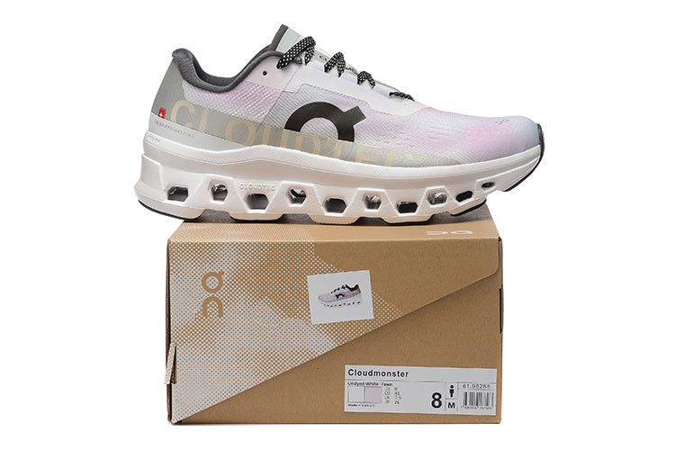 On Running Cloudmonster Sneakers White Multicolored