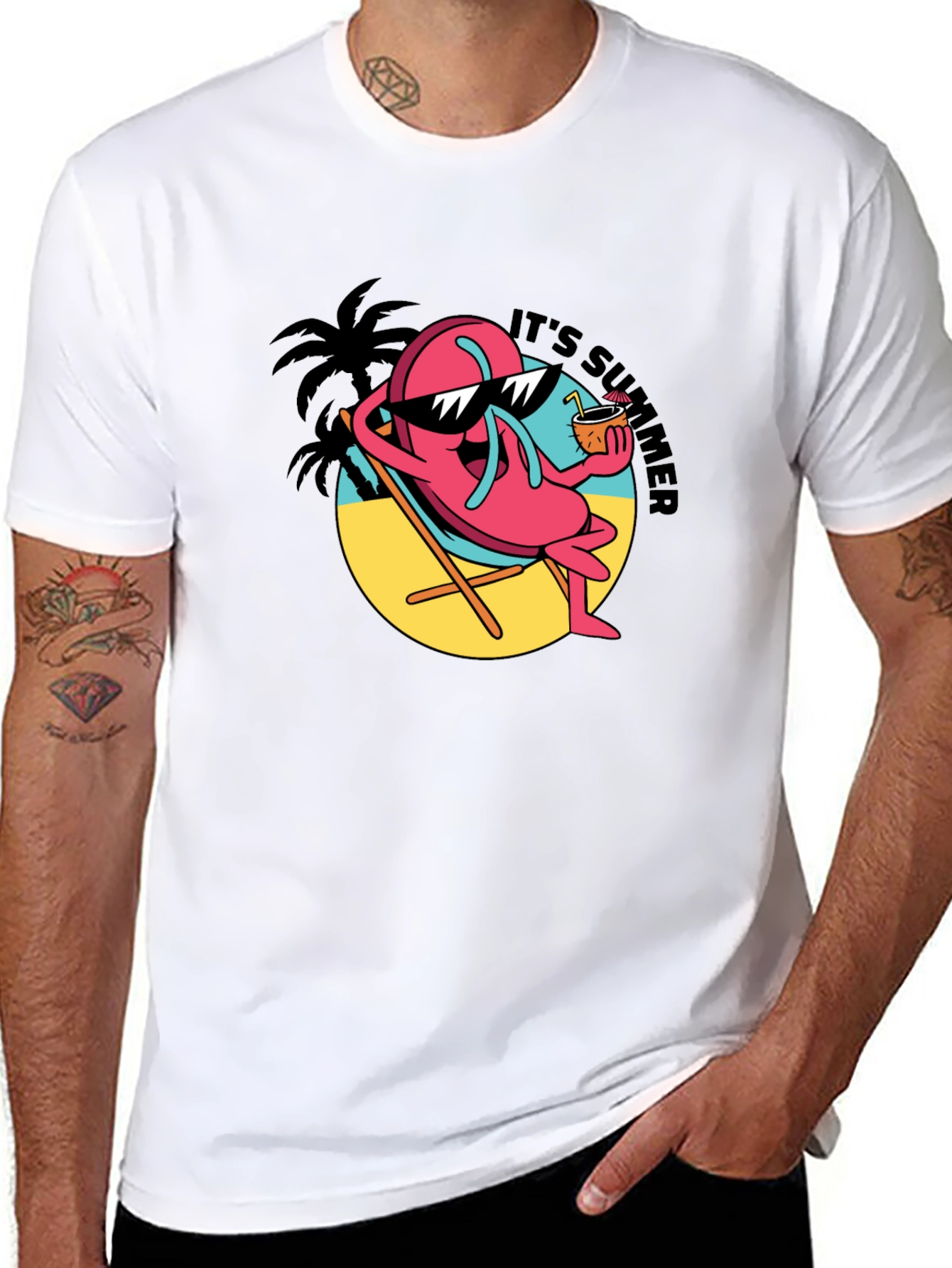 Cool Summer Flip-Flop Graphic Tee