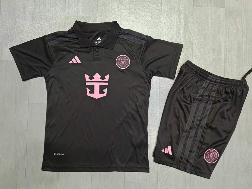 KIDS Inter Miami Kit – Black/Pink