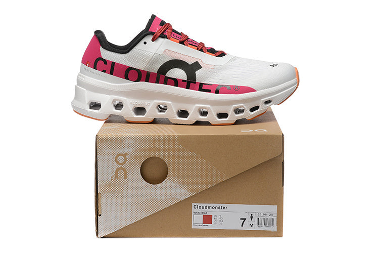 On Running Cloudmonster Sneakers Aurora Pink
