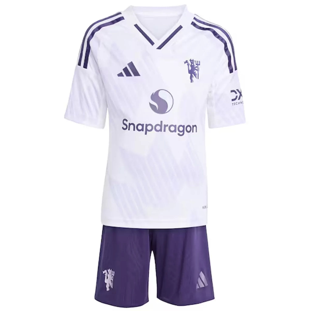 Kid's Manchester United Away Kit 2025/26