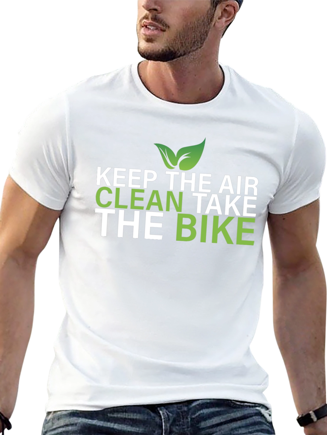 Eco-Friendly Keep The Air Clean Graphic T-Shirt