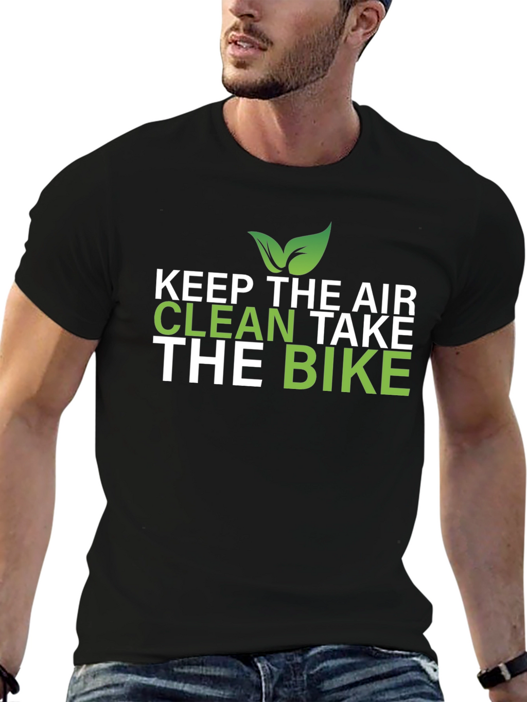 Eco-Friendly Keep The Air Clean Graphic T-Shirt