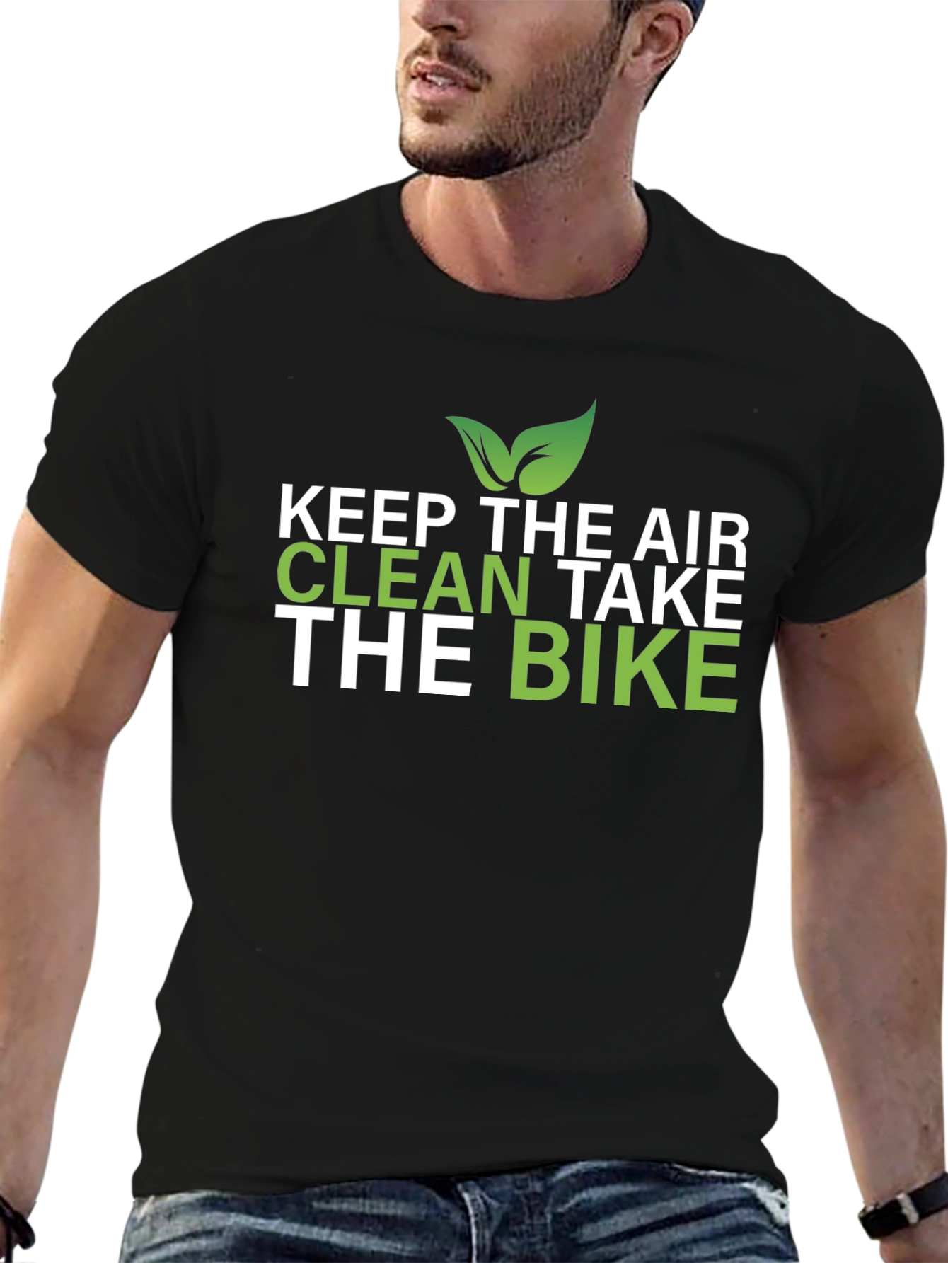 Eco-Friendly Keep The Air Clean Graphic T-Shirt