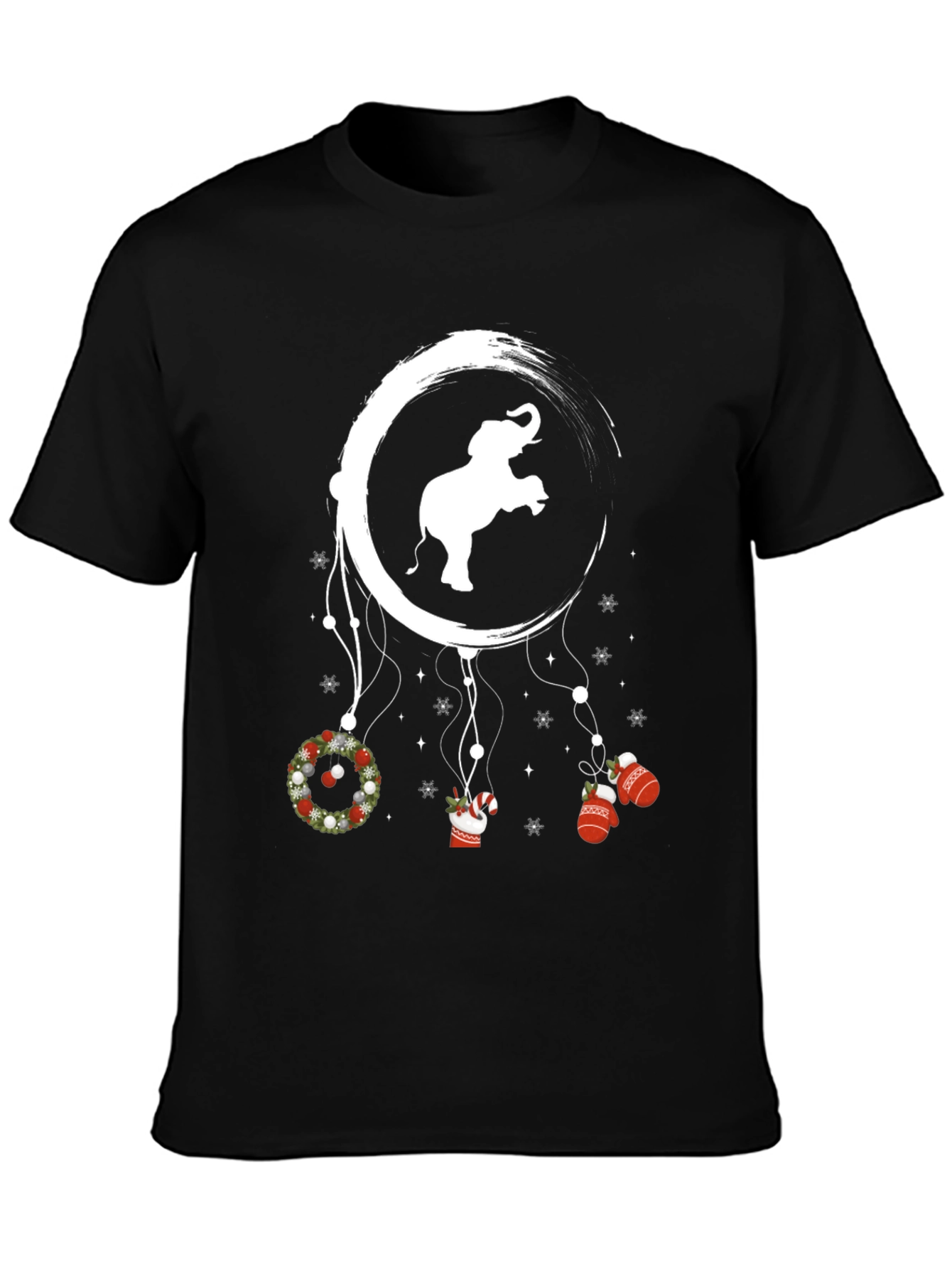 Elephant Christmas Dreamcatcher T-Shirt