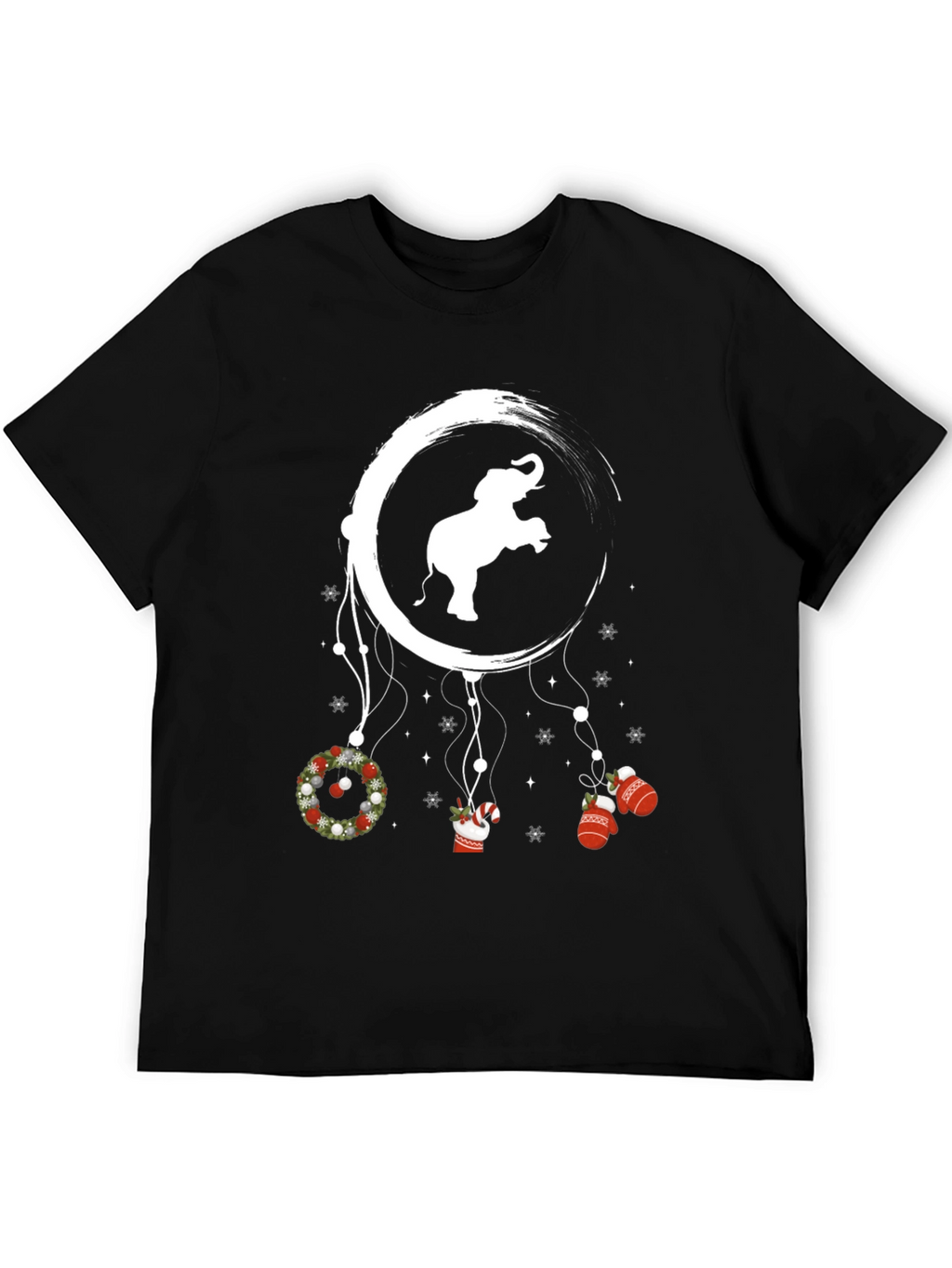 Elephant Christmas Dreamcatcher T-Shirt
