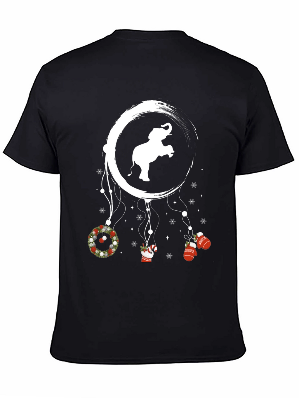 Elephant Christmas Dreamcatcher T-Shirt