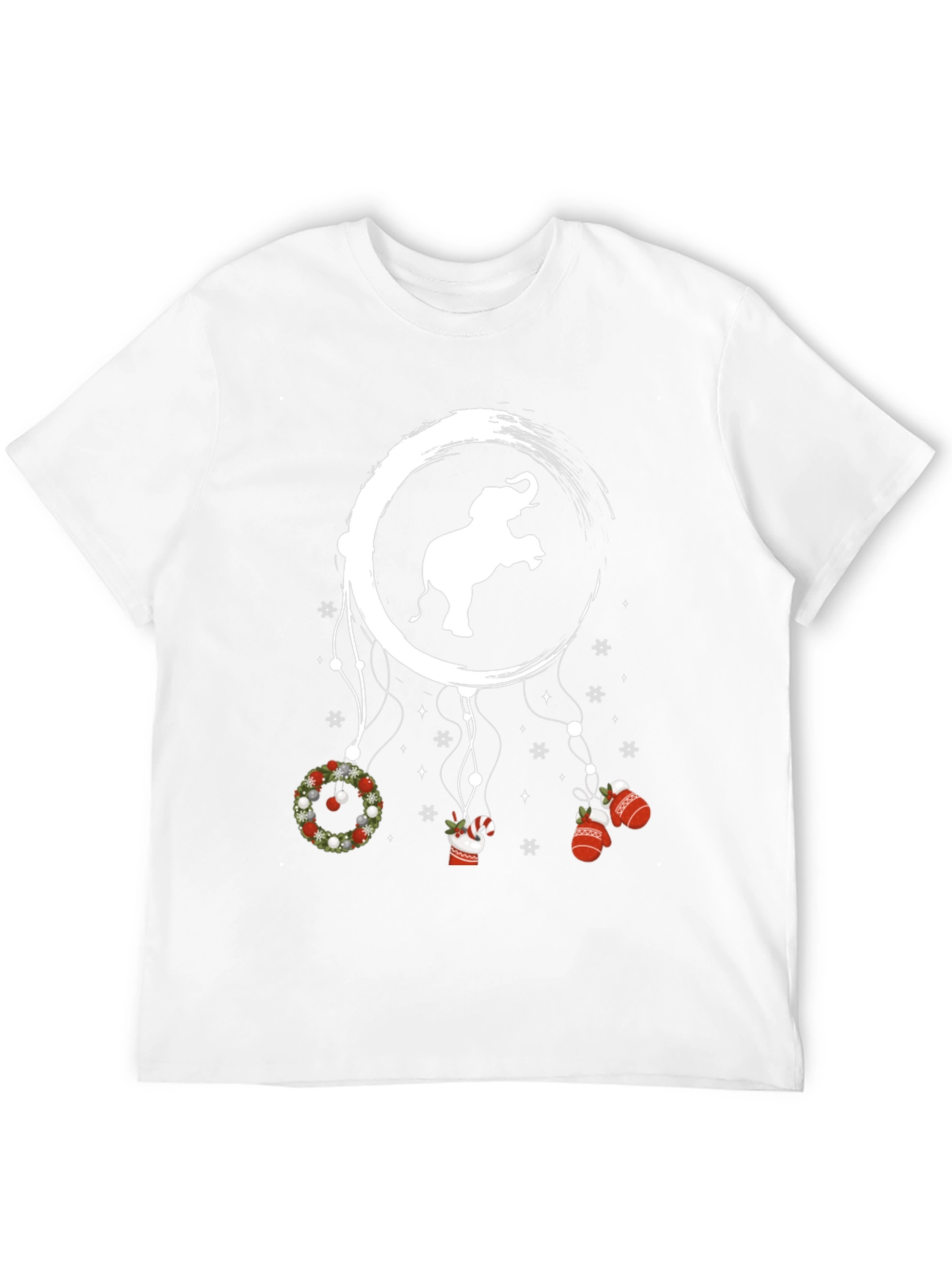Elephant Christmas Dreamcatcher T-Shirt