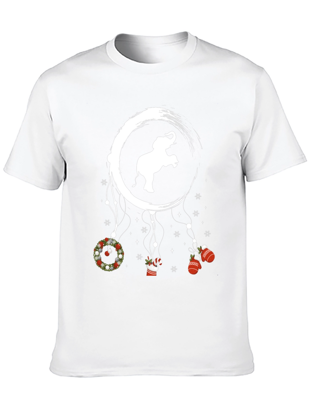 Elephant Christmas Dreamcatcher T-Shirt