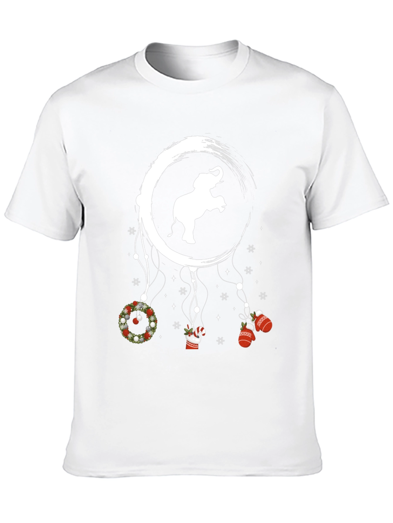 Elephant Christmas Dreamcatcher T-Shirt