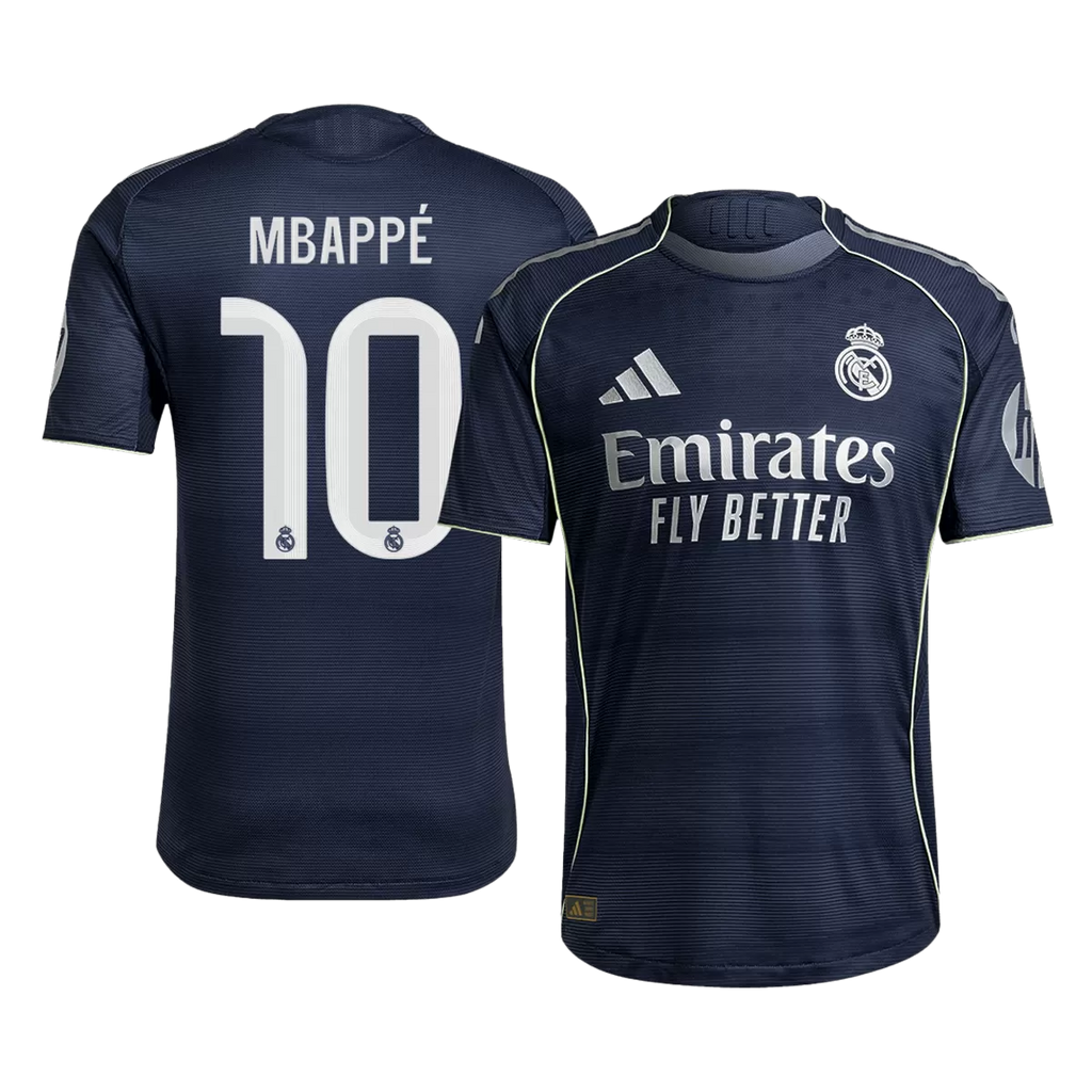 Player Version MBAPPÉ #10 Real Madrid Away Jersey 2025/26
