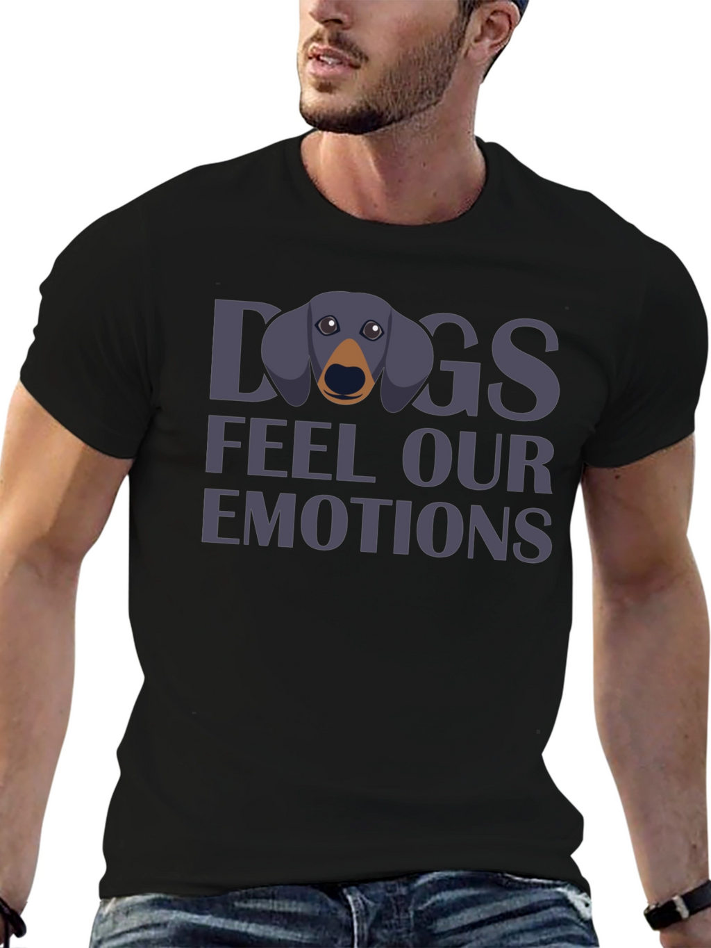 Dogs Feel Our Emotions Graphic T-Shirt
