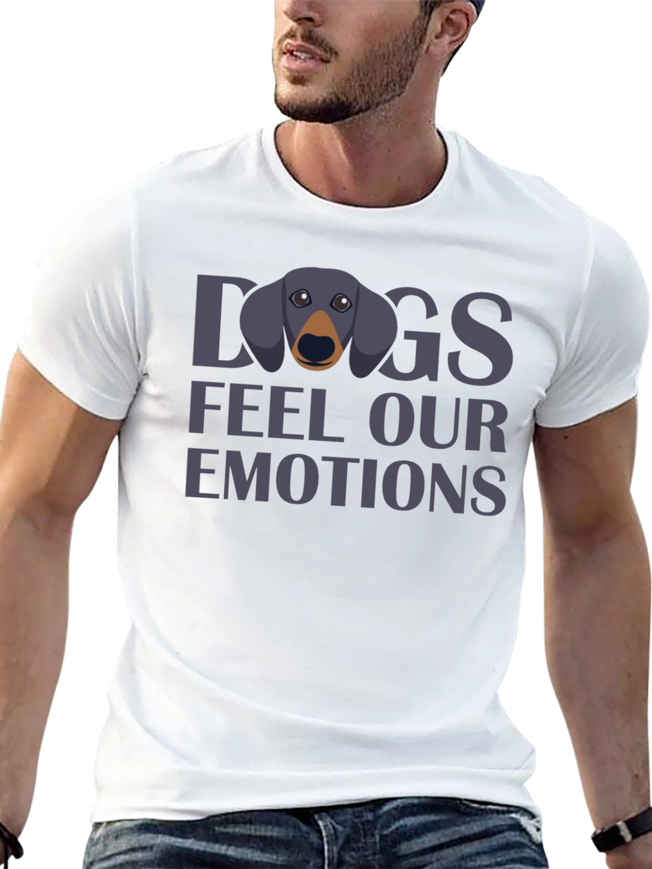 Dogs Feel Our Emotions Graphic T-Shirt