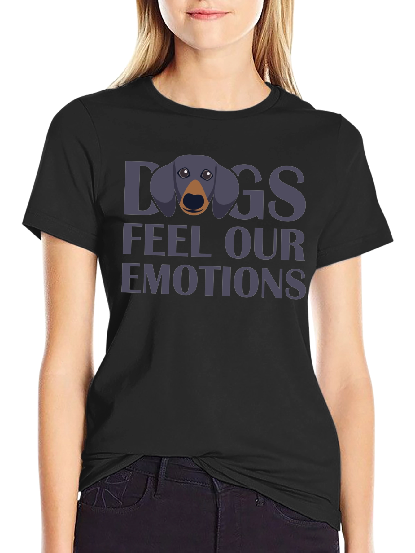 Dogs Feel Our Emotions Graphic T-Shirt