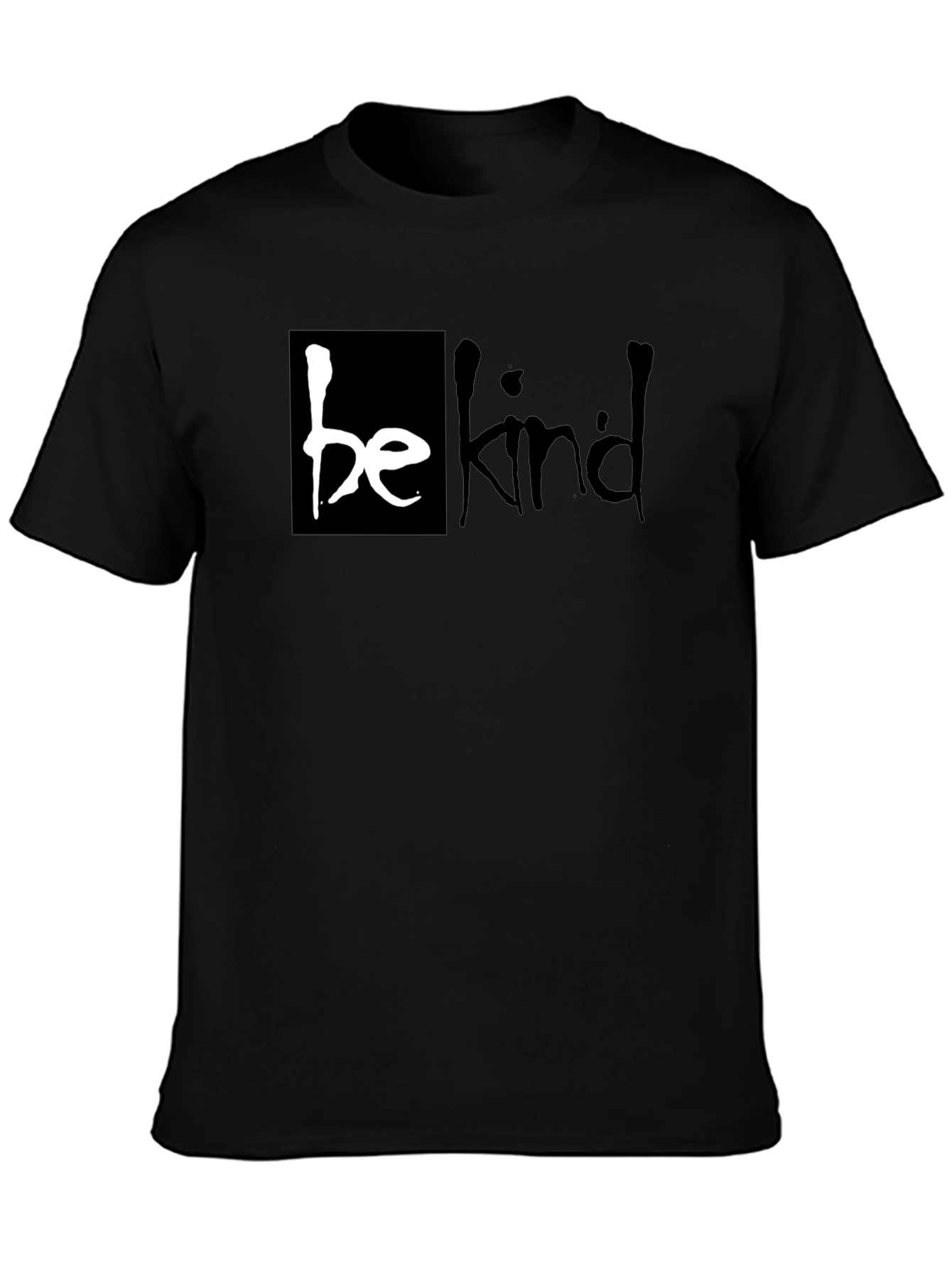 Be Kind Graphic T-Shirt - Black