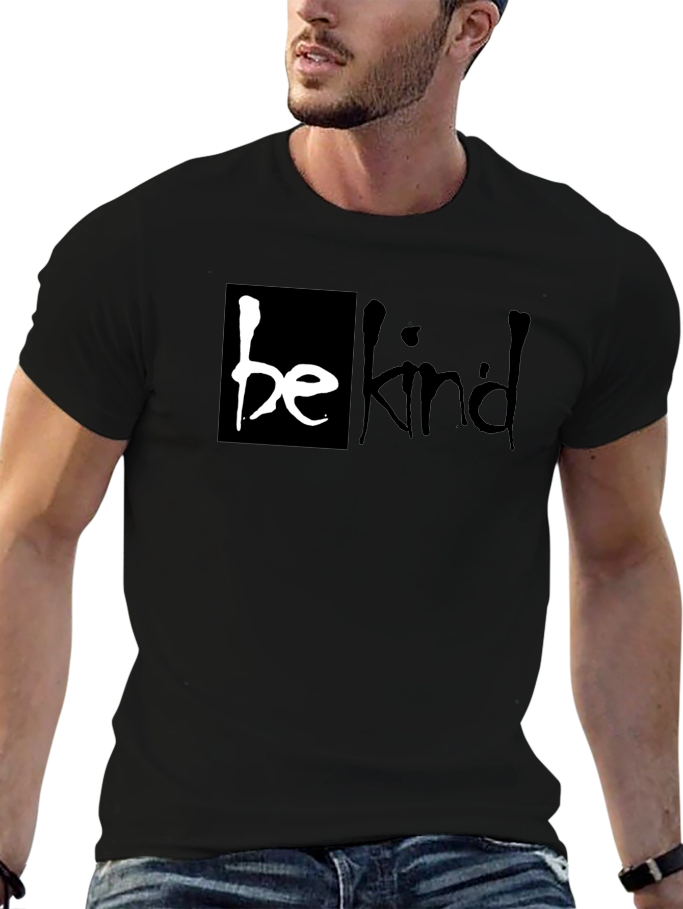 Be Kind Graphic T-Shirt - Black