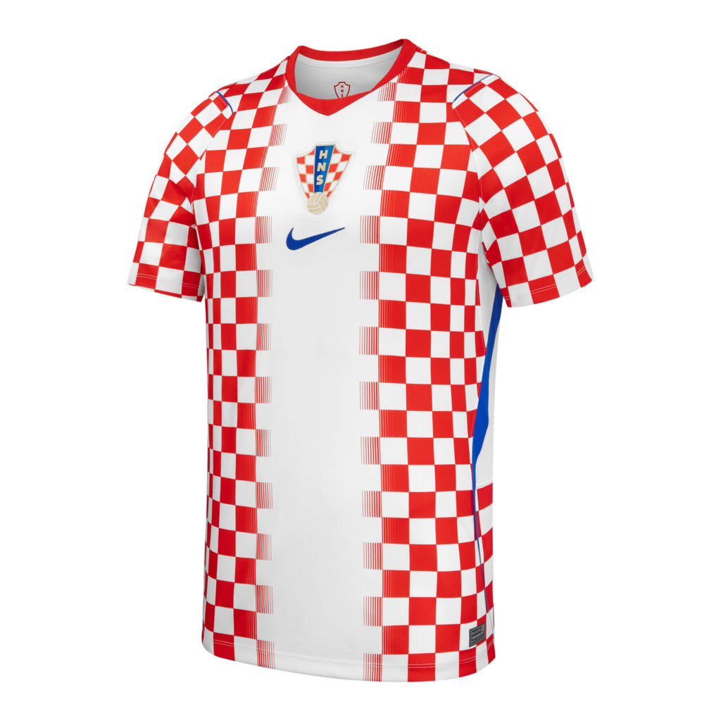 2026 Croatia Men's Stadium Home Soccer Jersey (Custom)