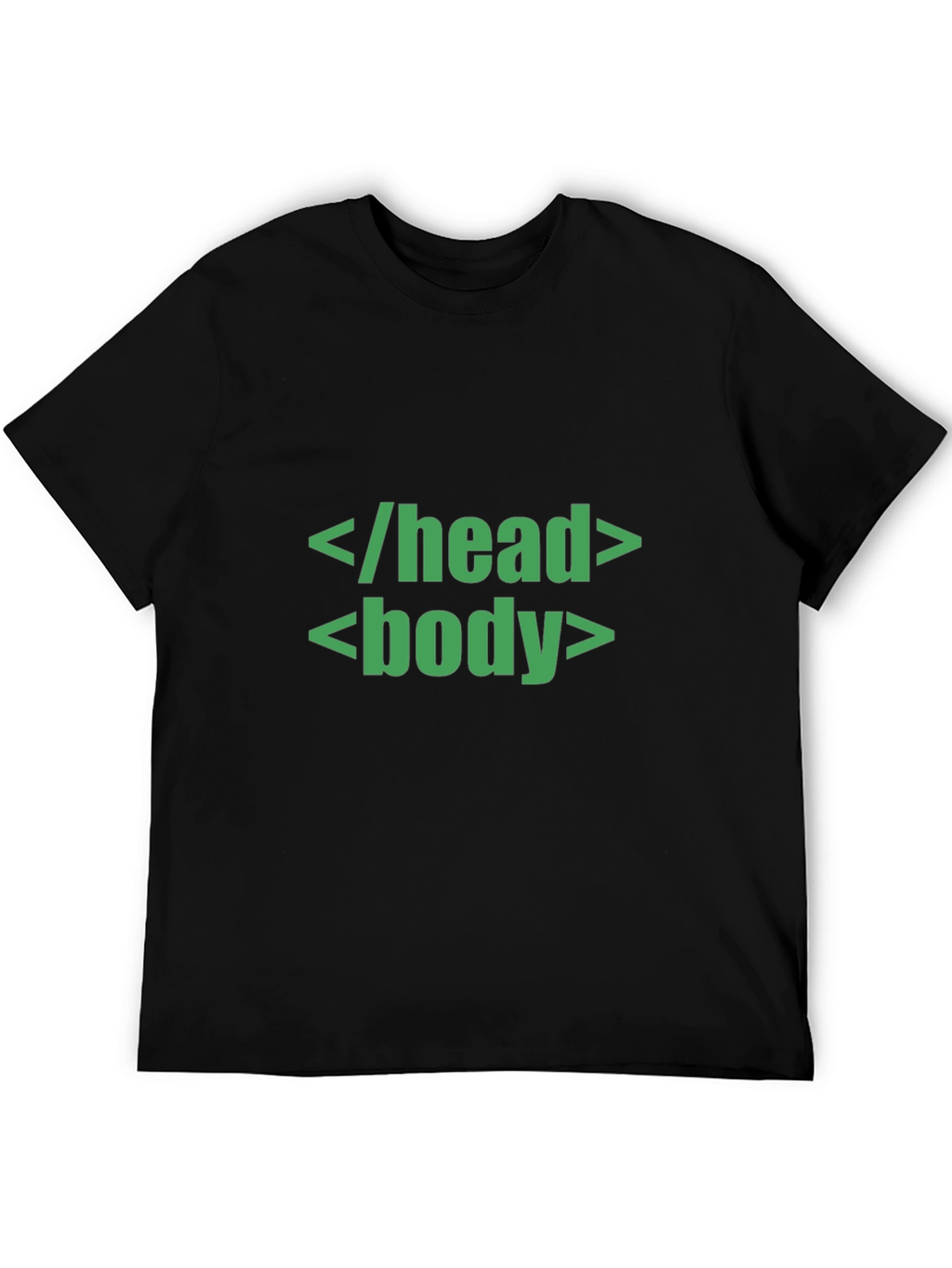 Code T-Shirt -  </head><body> Black Tee