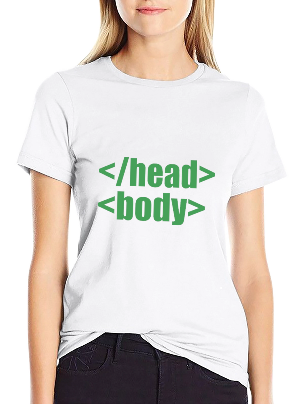 Code T-Shirt -  </head><body> Black Tee