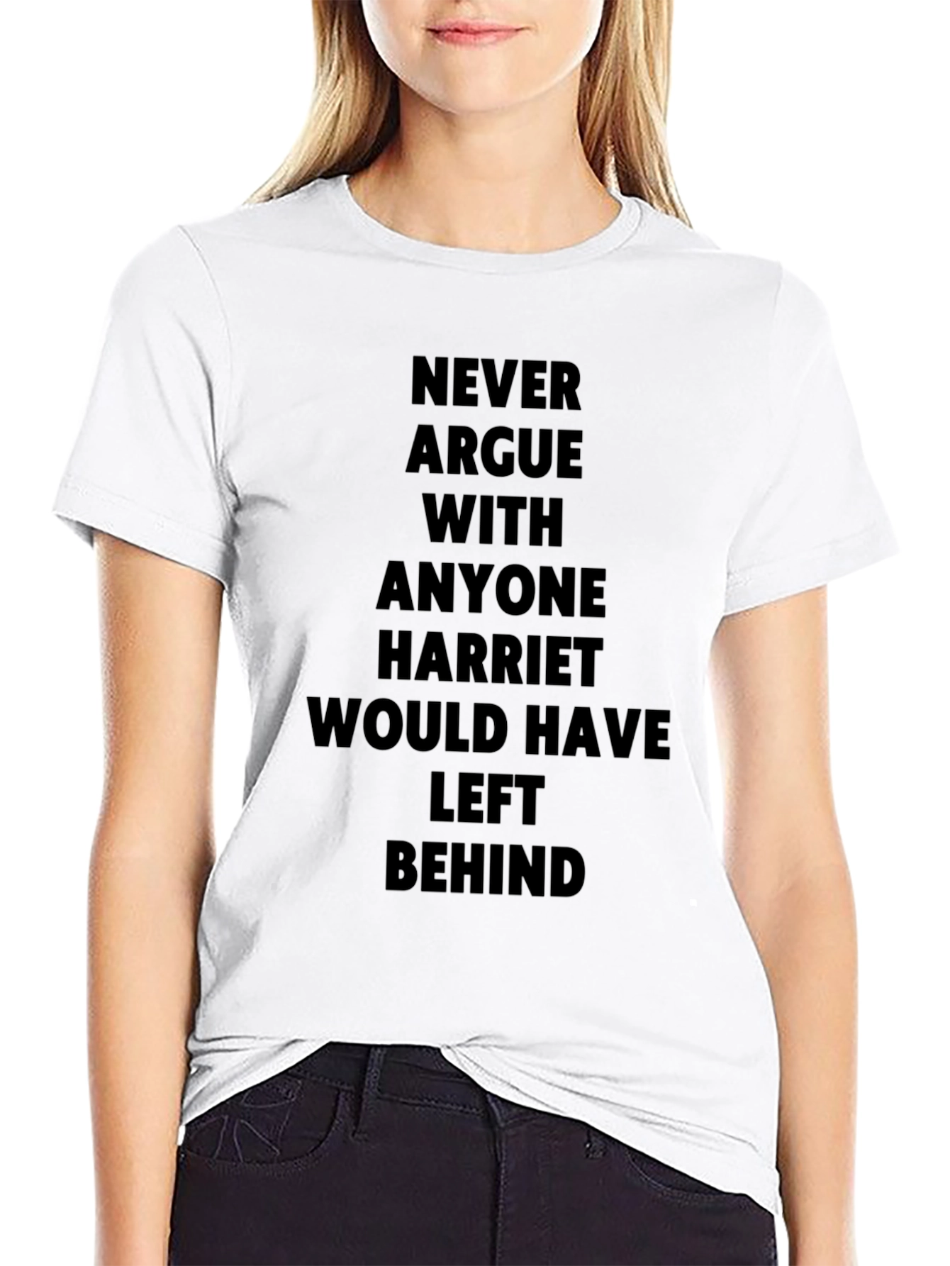 Harriet Left Behind Graphic Tee - Black Unisex