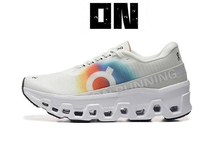On Cloudmonster 2 Swiss Olympic Undyed / White