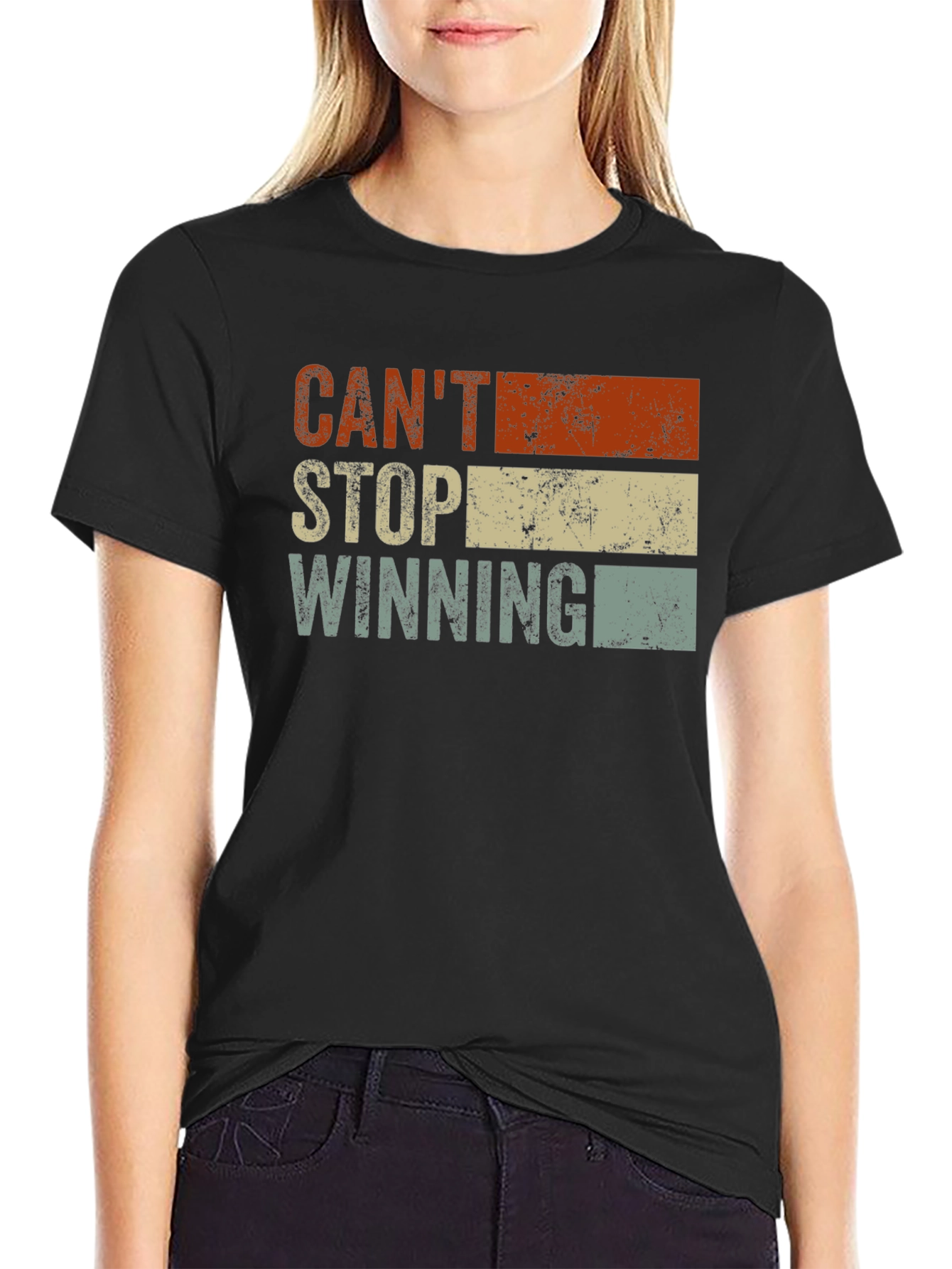 Cant Stop Winning Vintage Graphic T-Shirt