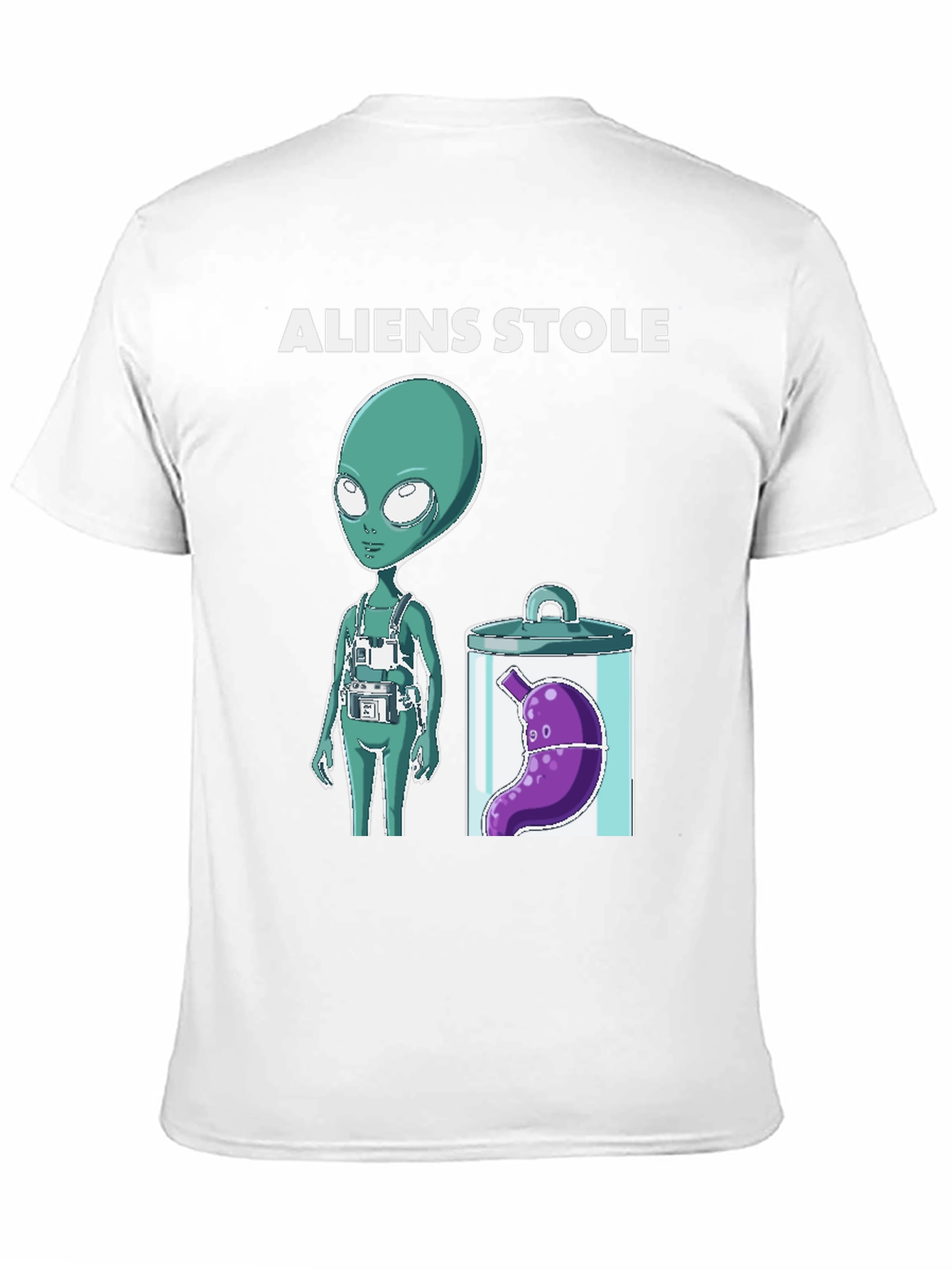 Aliens Stole My Stomach T-Shirt