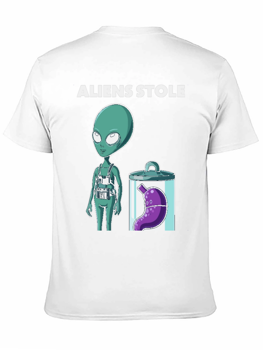 Aliens Stole My Stomach T-Shirt