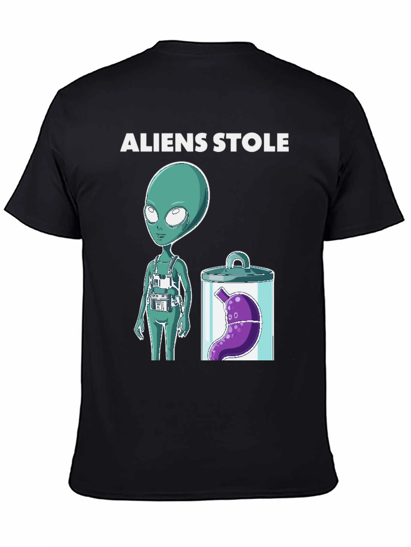 Aliens Stole My Stomach T-Shirt